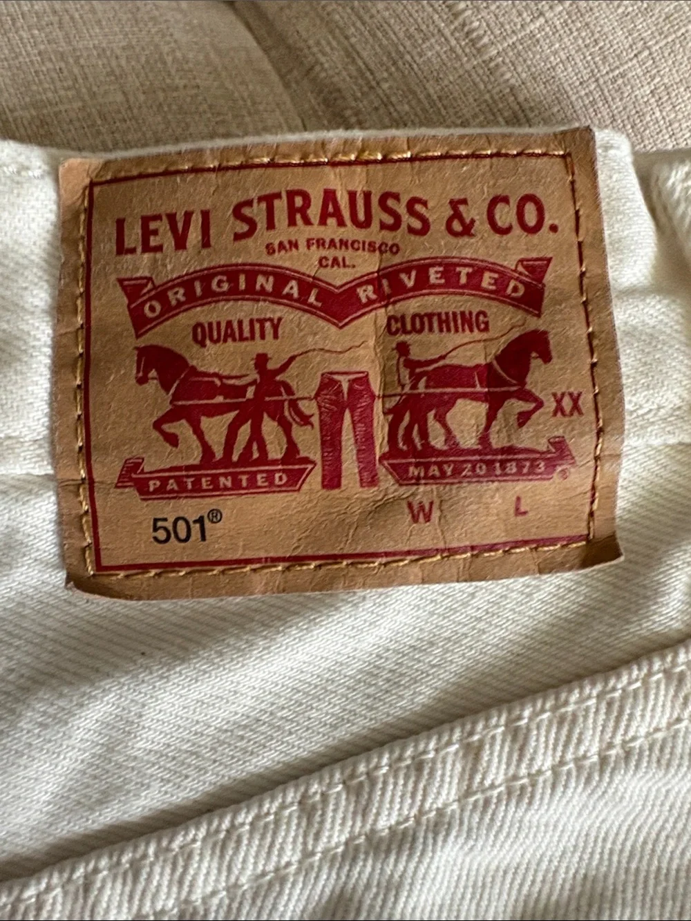 Levis levi denim